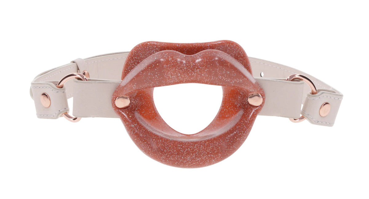 Sex and Mischief Peaches n CreaMe Silicone Lips > Bondage Gear > Gags and Bits - Tophatter Daily Deals