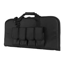 28" SubGun,AR & AK Pistol Case -Black - Tophatter Daily Deals