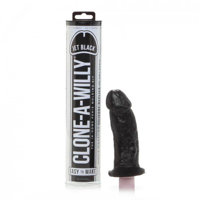 Clone A Willy Jet Black – DIY Customizable Vibrator Kit > Dildos > Mould Your Own Kits - Tophatter Daily Deals