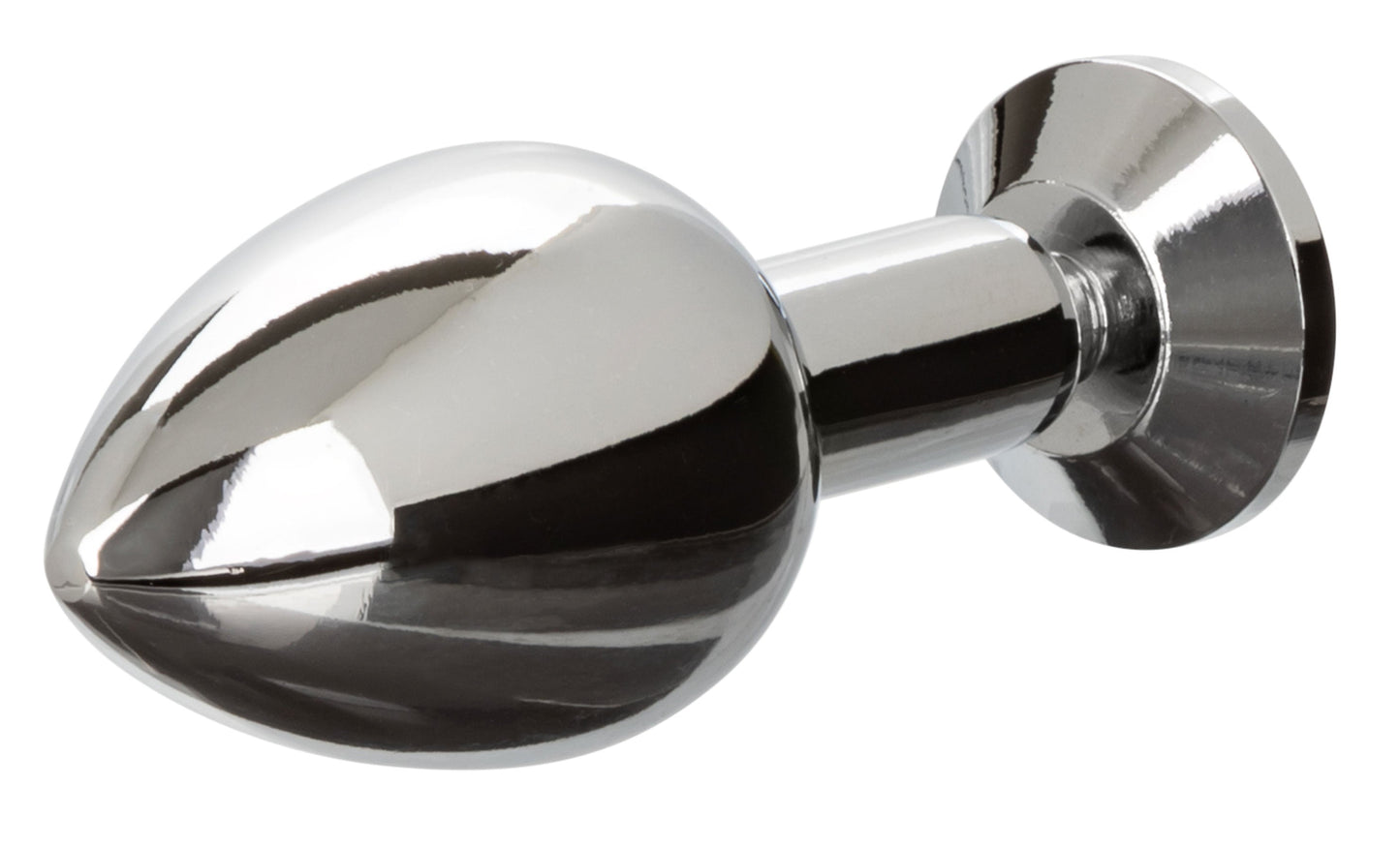 Star Fucker Mini Plug Black Silicone Dual Enhancer with Metal Probe and Sparkling Gem Base > Anal Range > Prostate Plugs - Tophatter Daily Deals