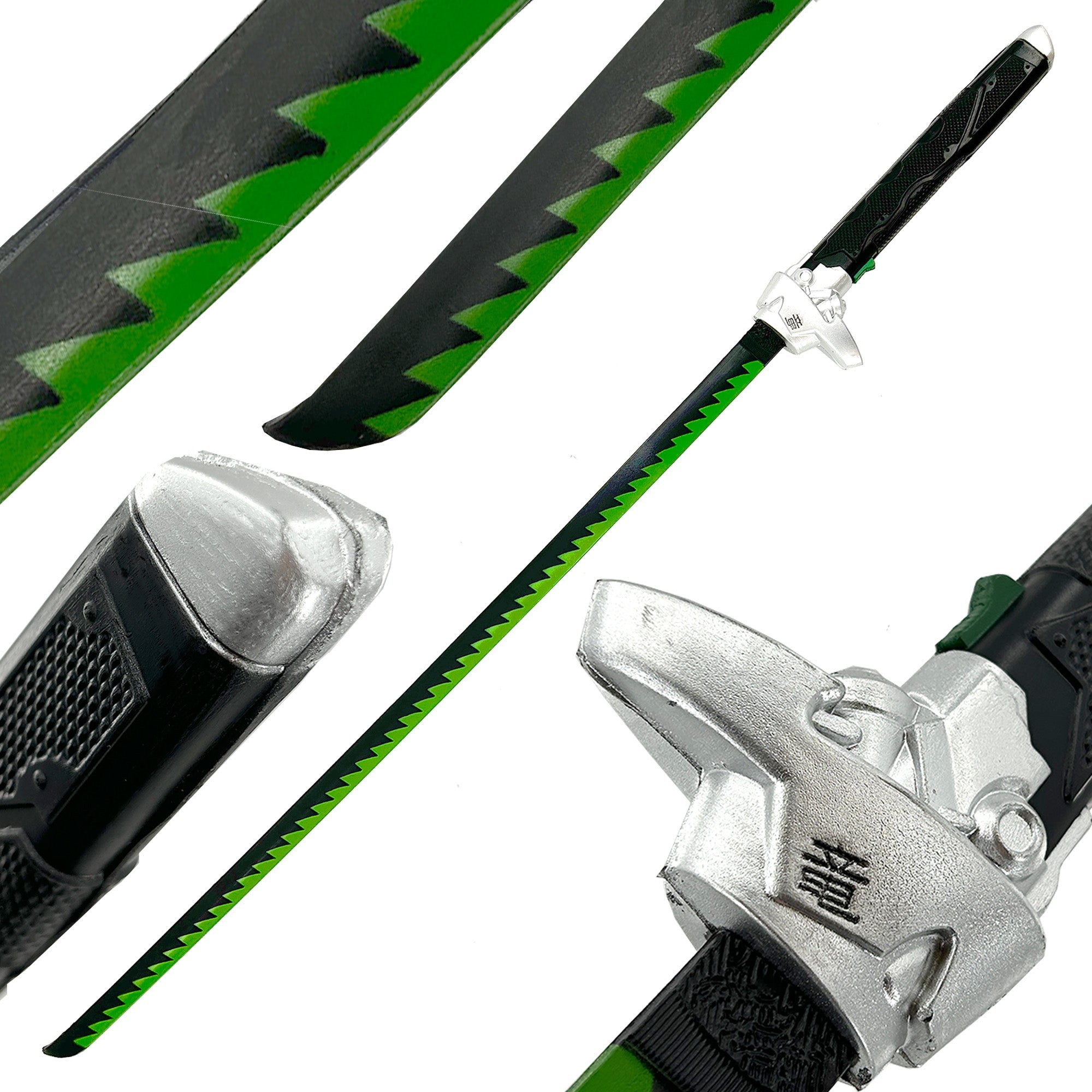 Cyborg Dragon Sparrow Watcher Ninja Foam Katana Sword swords - Tophatter Daily Deals