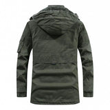 Insulating Men's Fleece Jacket - Hooded, Plush Lining, Cold - Tophatter Daily Deals