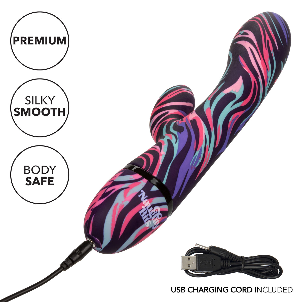 Naughty Bits Menage A Moi Dual Wand Vibrator – Dual Wand Vibrator > Vibrators > Ladies > Rabbit - Tophatter Daily Deals