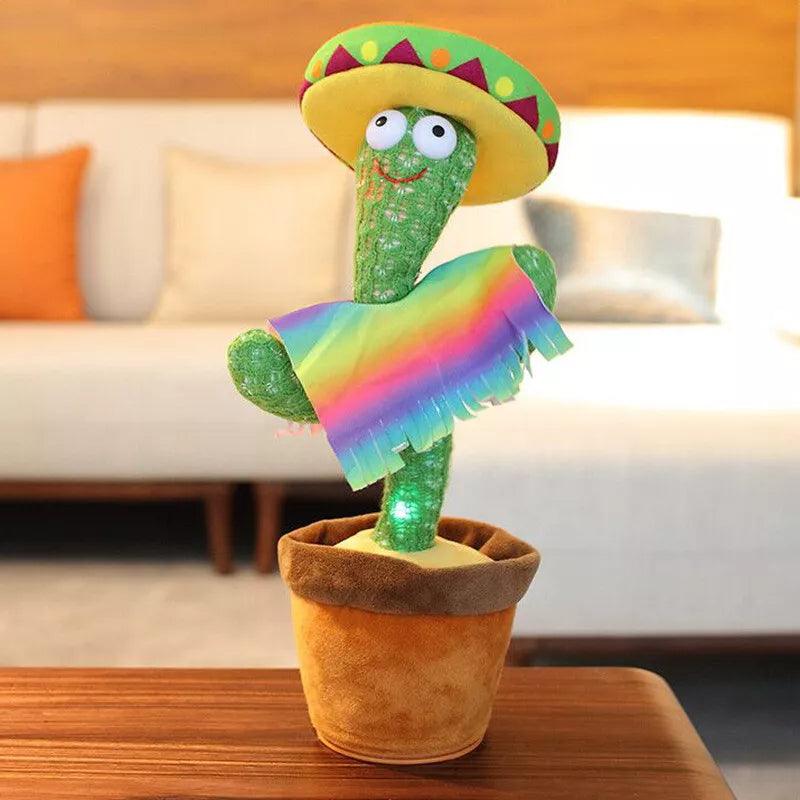 Dancing Cactus Toy - Singing Cactus Repeat What You Say Talking Cactus Toy for Children Style 2 Baby & Toddler - Tophatter Daily Deals