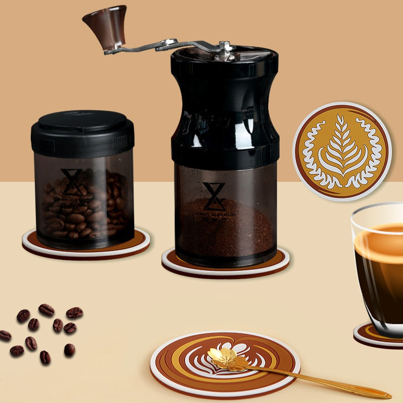 Café Coffee Cup Coasters Decor - Tophatter Daily Deals