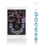 CalExotics Blue Swirl Pleasure Beads Flexible Anal Toy > Anal Range > Anal Beads - Tophatter Daily Deals