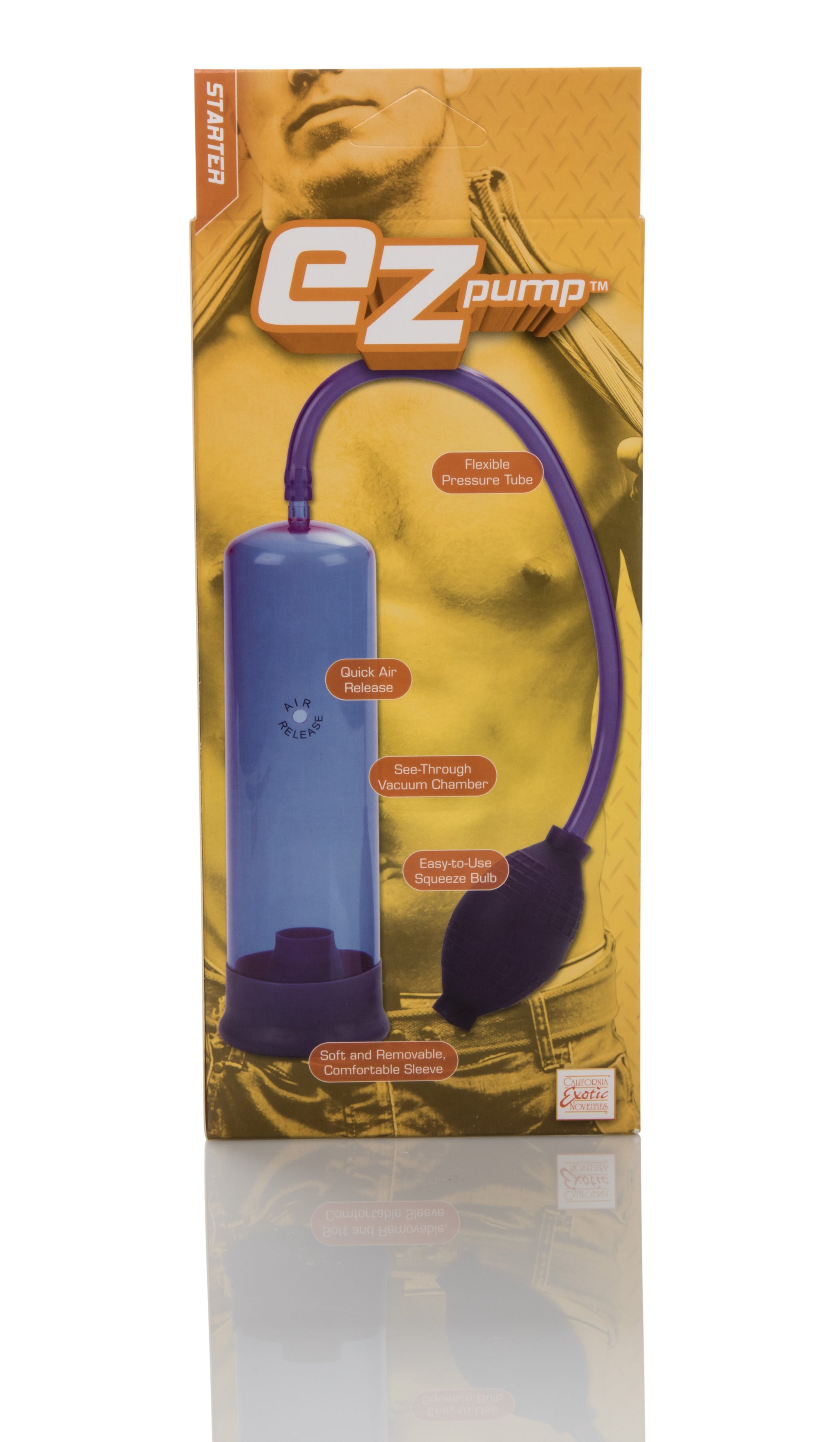 CalExotics E-Z Pump Penis Pump with Powerful Easy Suction > Pumps > Penis Pumps - Tophatter Daily Deals