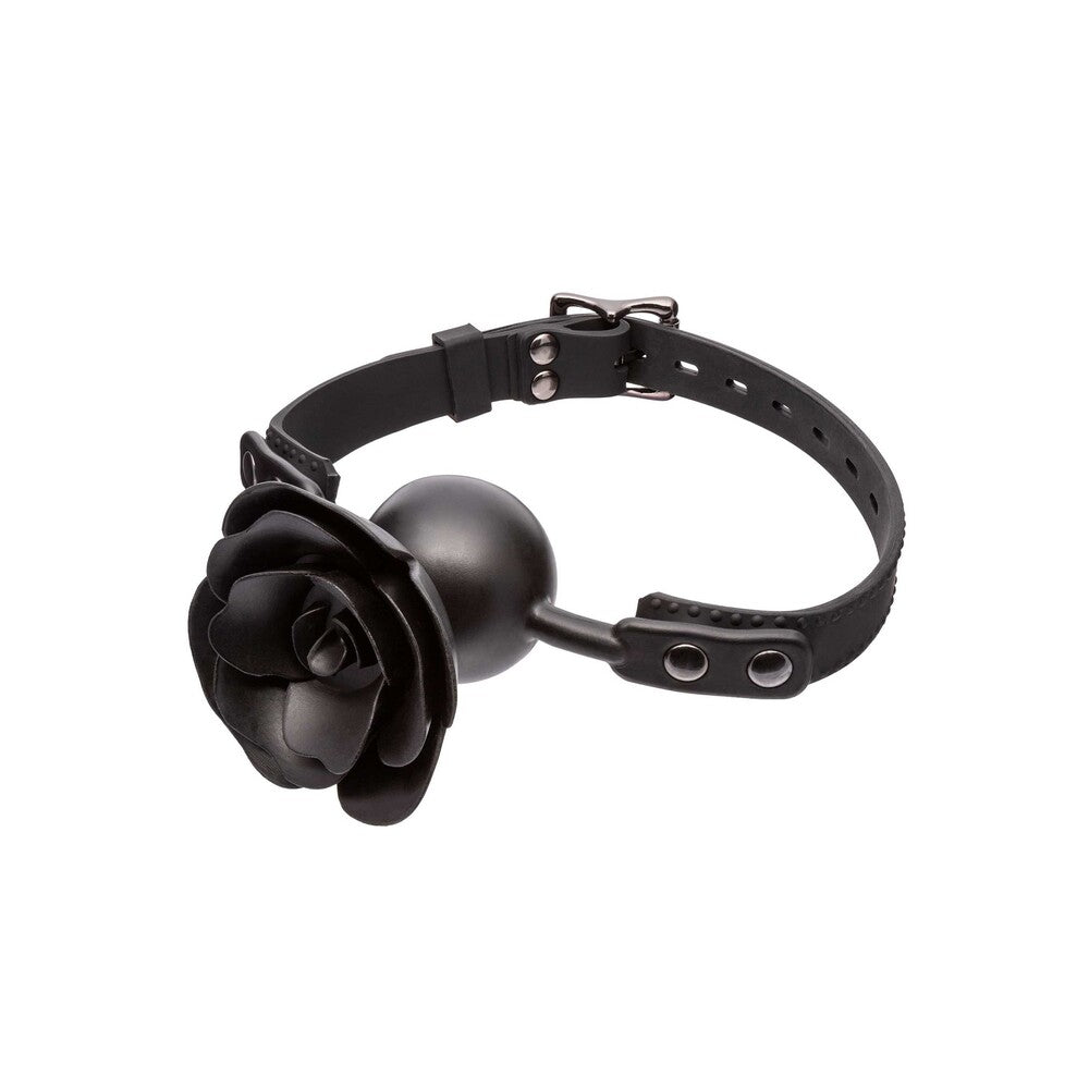 Forbidden Removable Rose Gag – Adjustable Breathable Fetish Accessory > Bondage Gear > Gags and Bits - Tophatter Daily Deals