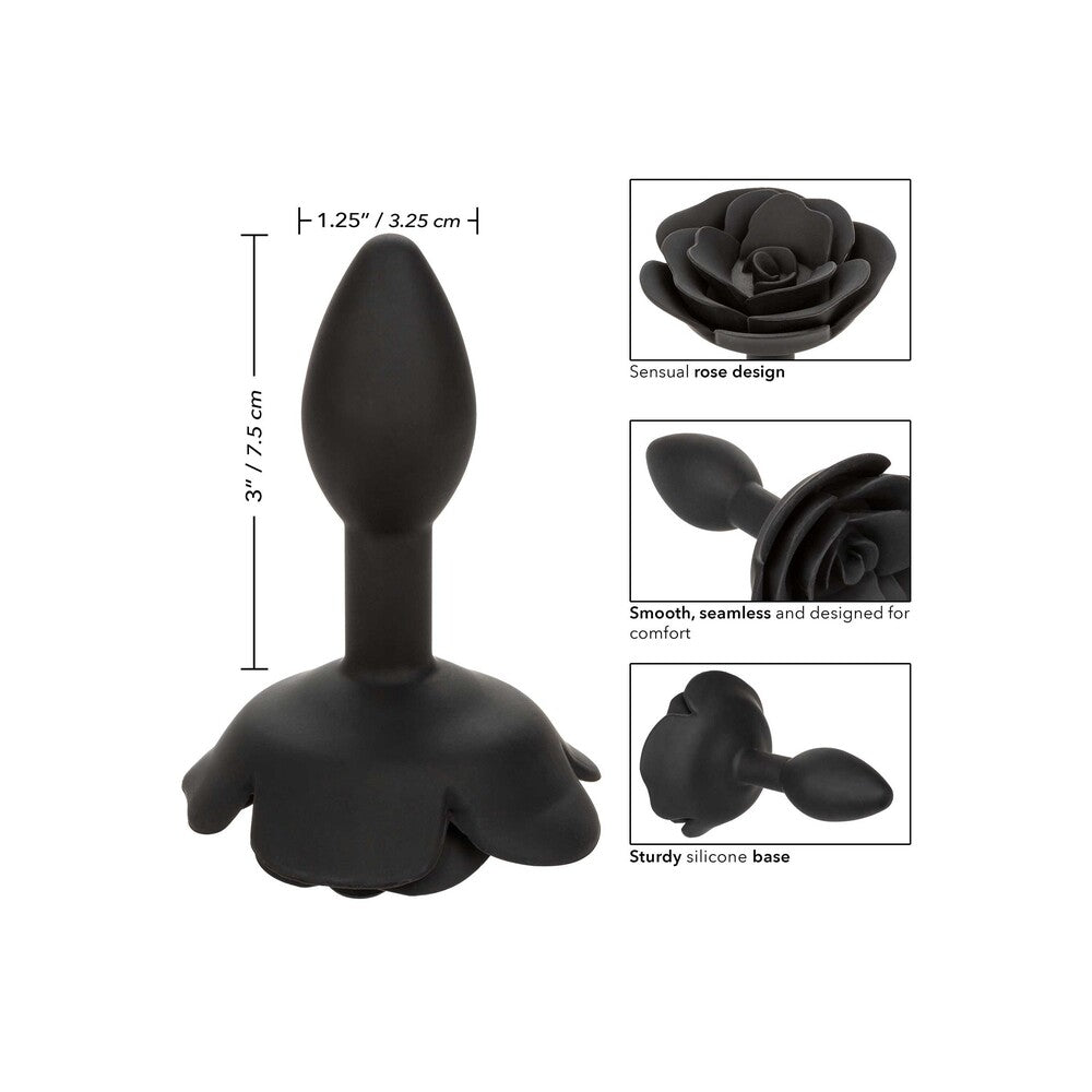 Forbidden Small Rose – Body-Safe Silicone Small Anal Plug > Anal Range > Butt Plugs - Tophatter Daily Deals