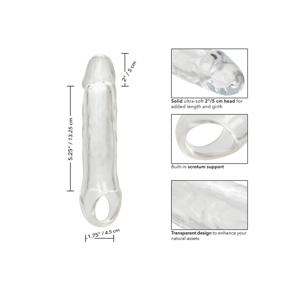 CalExotics Performance Maxx Clear Extension 7.5 Inches – Clear Penis Extension > Sex Toys For Men > Penis Sleeves - Tophatter Daily Deals