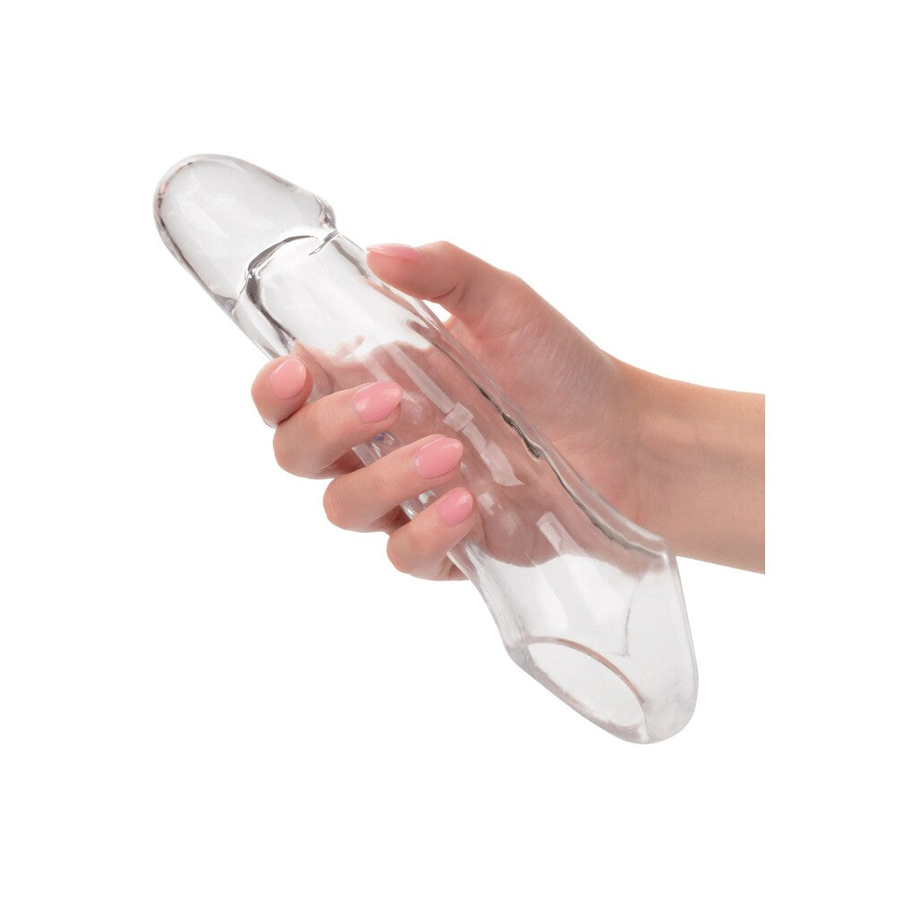 CalExotics Performance Maxx Clear Extension 7.5 Inches – Clear Penis Extension > Sex Toys For Men > Penis Sleeves - Tophatter Daily Deals