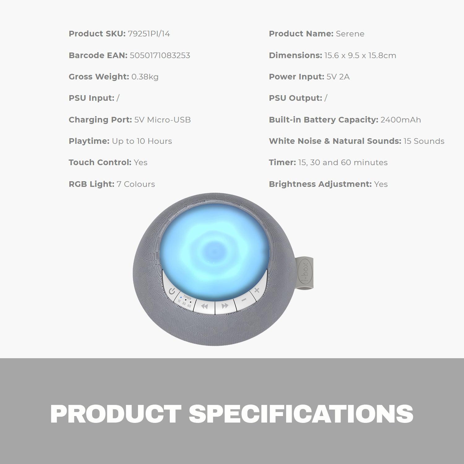 Sound Machines for Sleeping - Calming Sleep Aid White Noise Therapy Sound Machine Personal Care - Tophatter Daily Deals