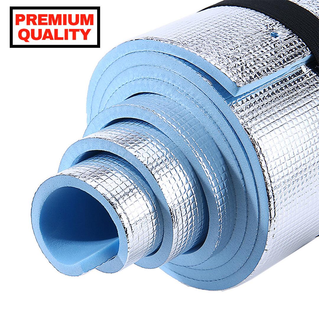 Camping Sleep Mats - Camping Mat Roll Up Foil Mat Waterproof Eva Foam Yoga Insulated Sleeping Tent Sports & Outdoor - Tophatter Daily Deals