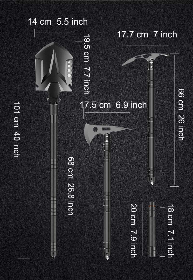 Camping Shovel & Axe Kit - Tophatter Daily Deals