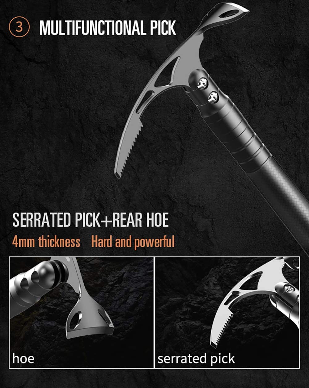 Camping Shovel & Axe Kit - Tophatter Daily Deals