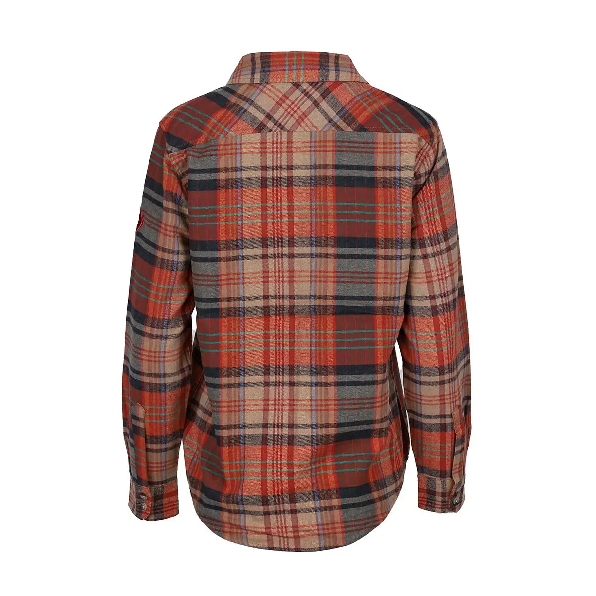 Canada Weather Gear Women's Vintage Plaid Double Pocket Shirt Long Sleeves - Tophatter Daily Deals