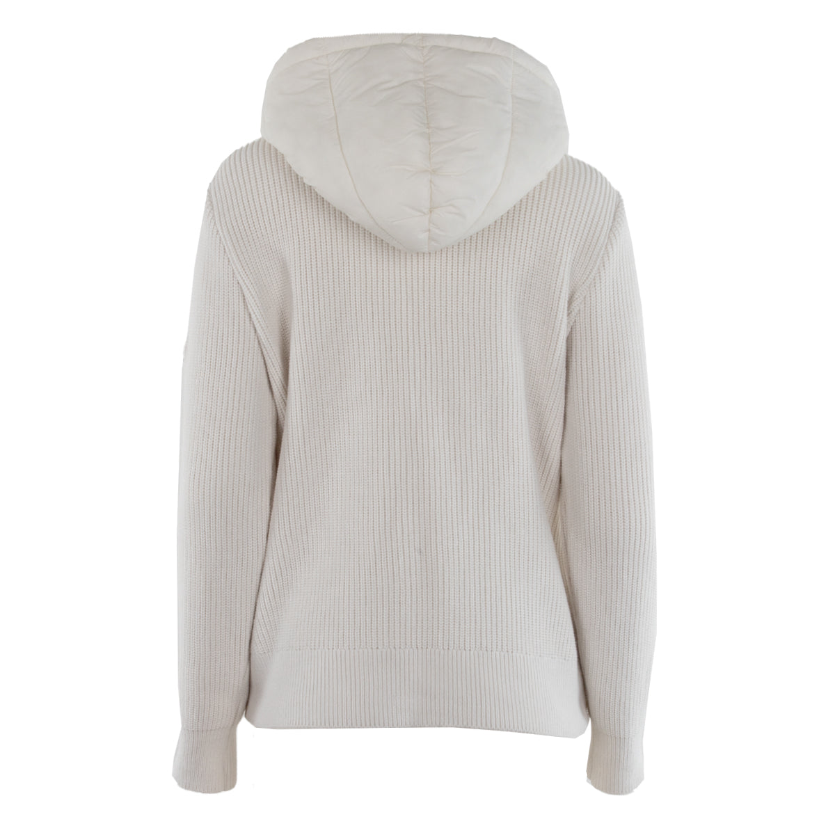 Canada Weather Gear Women's Puffer Jacket with Sweater Sleeves Jackets - Tophatter Daily Deals