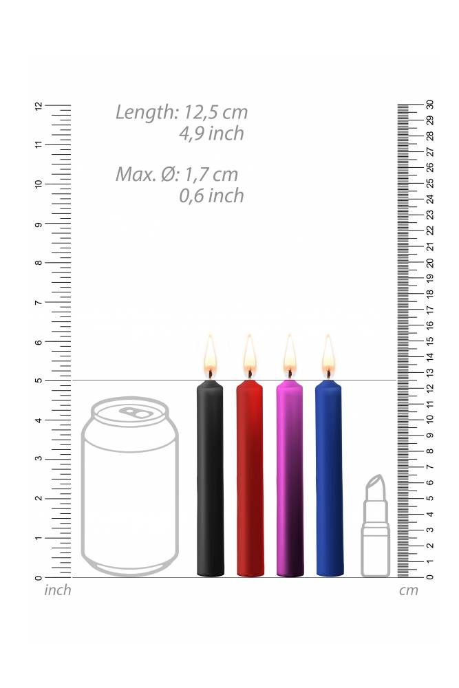 Ouch by Shots Toys - Teasing Wax Candles - 4 Pack Sex Toy - Tophatter Daily Deals