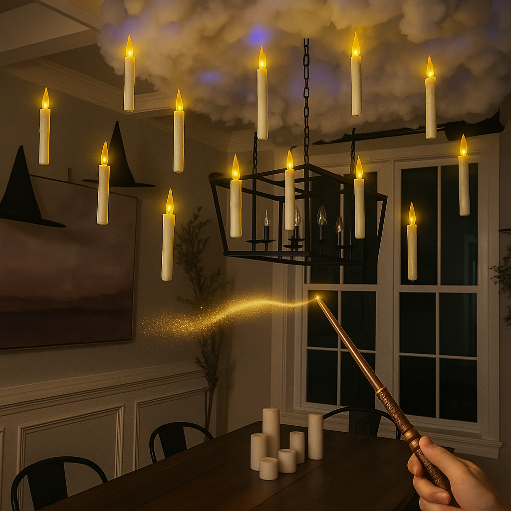 Tophatter's Inc. Floating Candles – TikTok Famous Flameless LED Lights – Perfect Gift for Any Occasion - Tophatter Daily Deals