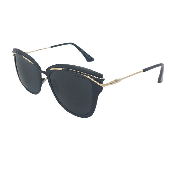 TopFoxx Candy - Women's Black Sunglasses Black OS Sunglasses - Tophatter Daily Deals