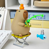 Capybara Fisherman 3D Desktop Ornament Decor - Tophatter Daily Deals