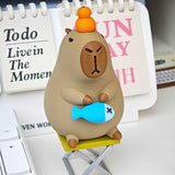 Capybara Fisherman 3D Desktop Ornament Decor - Tophatter Daily Deals
