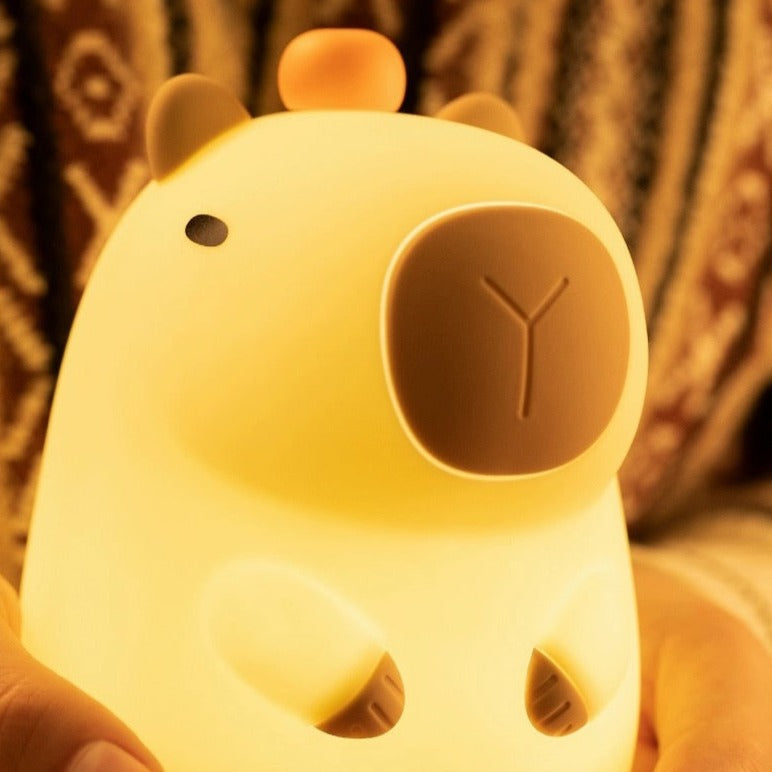 Capybara Glow Night Lamp Lighting - Tophatter Daily Deals