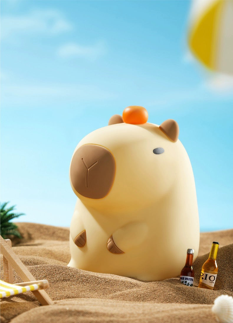 Capybara Glow Night Lamp Lighting - Tophatter Daily Deals
