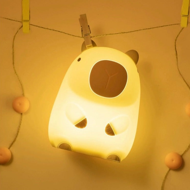 Capybara Glow Night Lamp Lighting - Tophatter Daily Deals