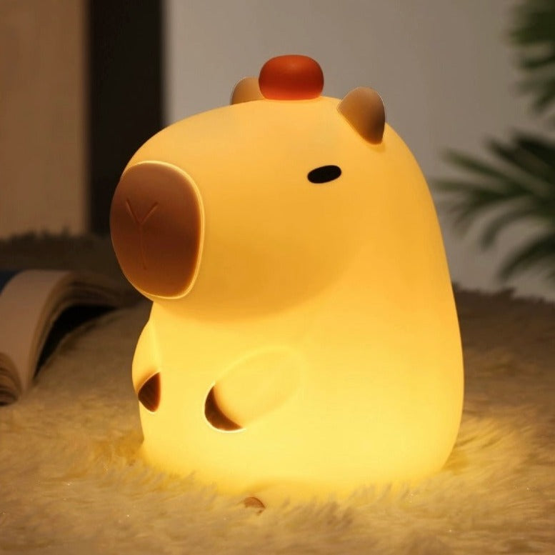 Capybara Glow Night Lamp USB Lighting - Tophatter Daily Deals