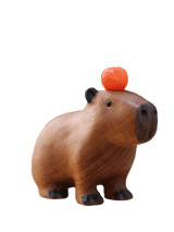 Capybara Handcrafted Wood Ornament Decor - Tophatter Daily Deals