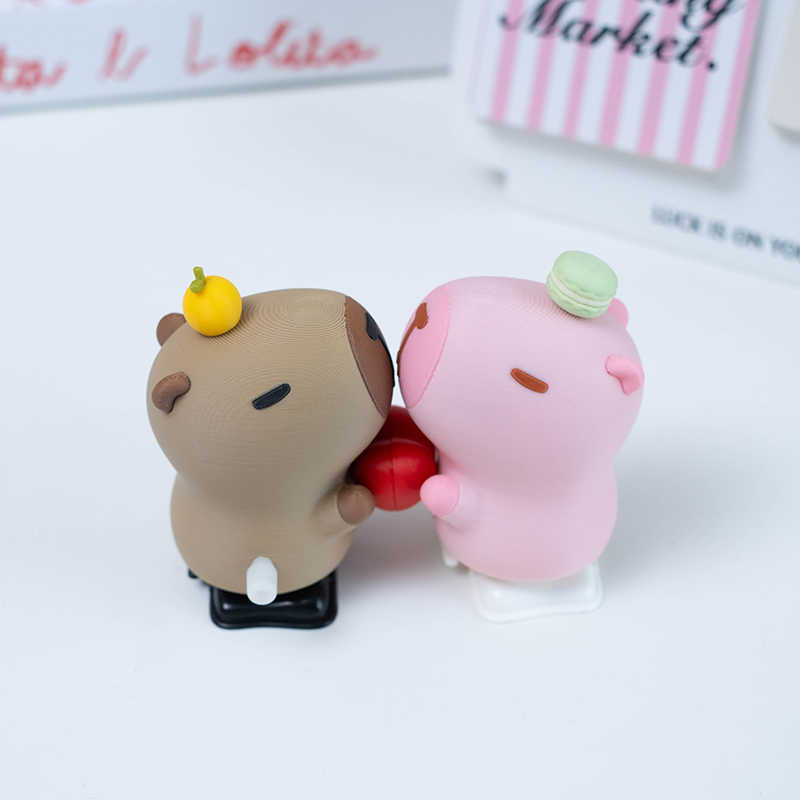 Capybara Hug Desktop Ornament Decor - Tophatter Daily Deals