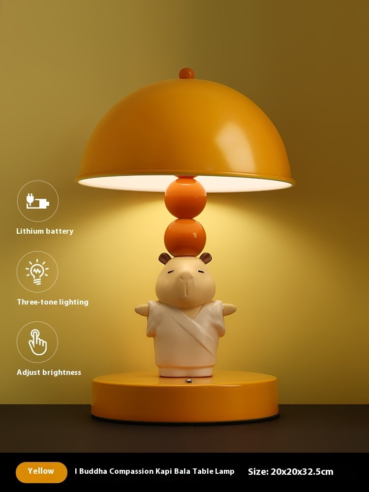 Capybara Zen Table Lamp Mercy Lighting - Tophatter Daily Deals