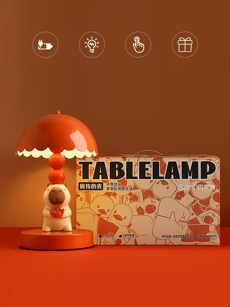 Capybara Zen Table Lamp Lighting - Tophatter Daily Deals