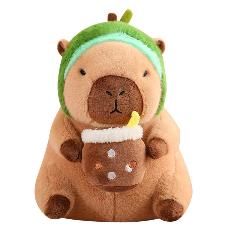 Capybara and Toast Doll Plush Soft Toy - Tophatter Daily Deals