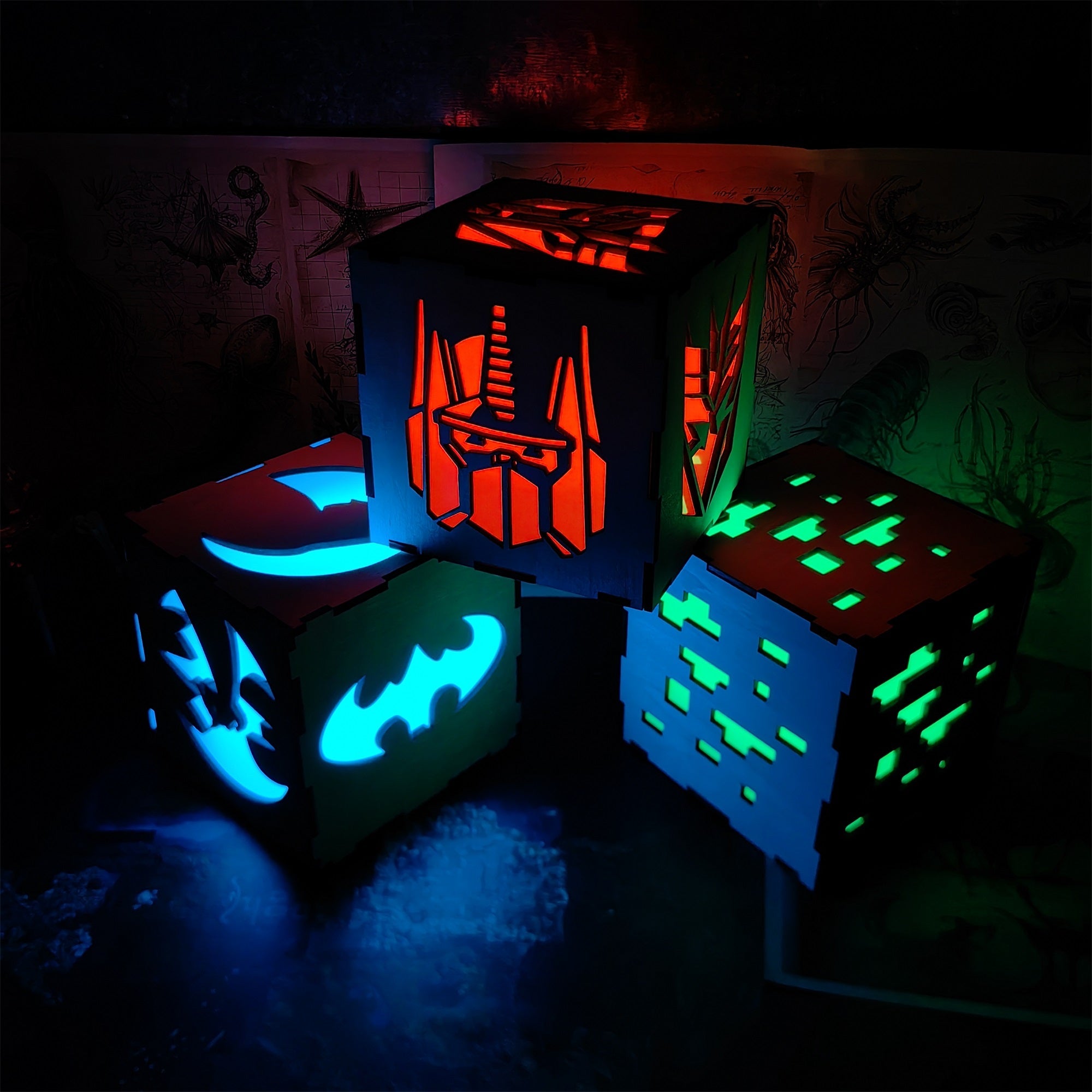 Handmade Car Robot Night Light - Tophatter Daily Deals