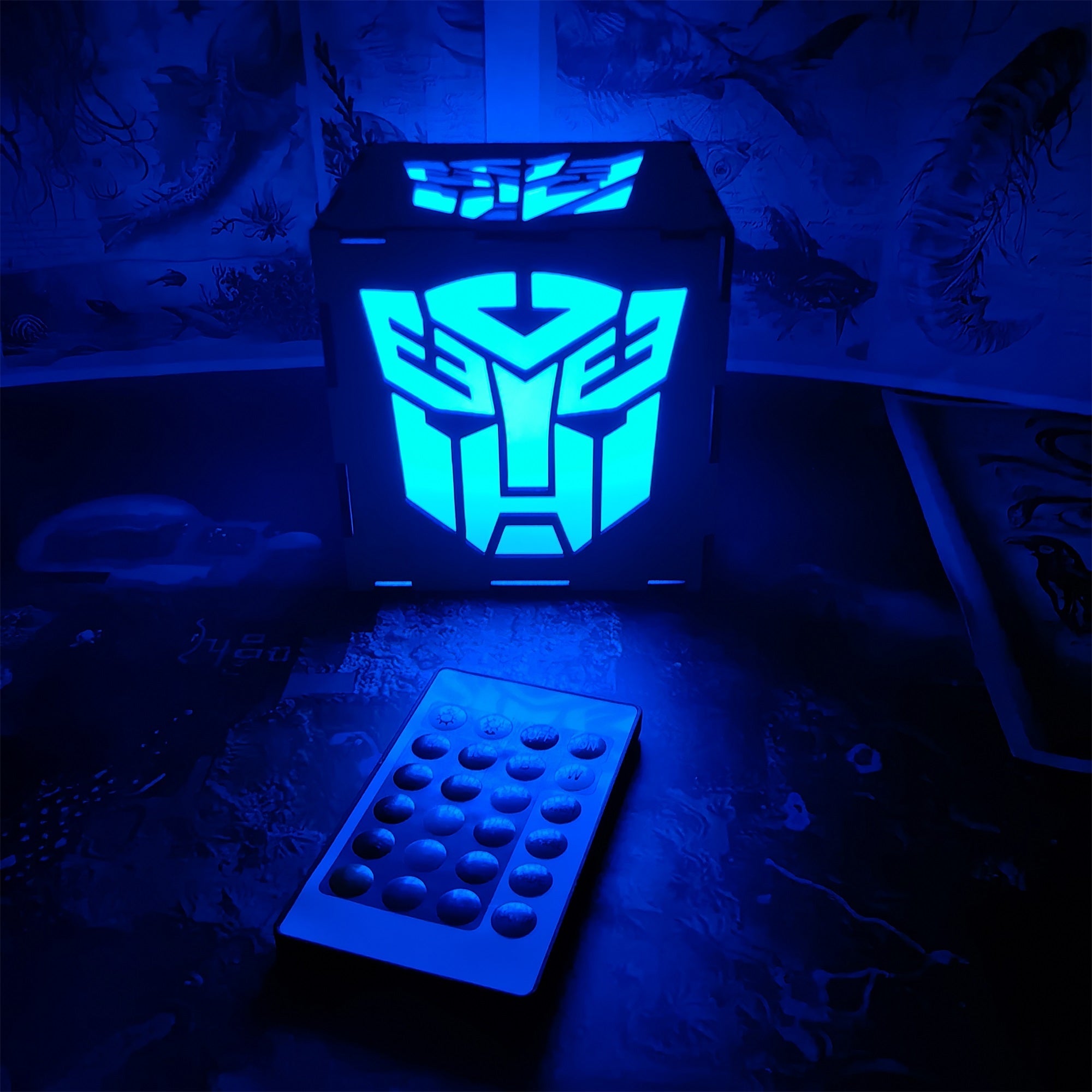 Handmade Car Robot Night Light - Tophatter Daily Deals