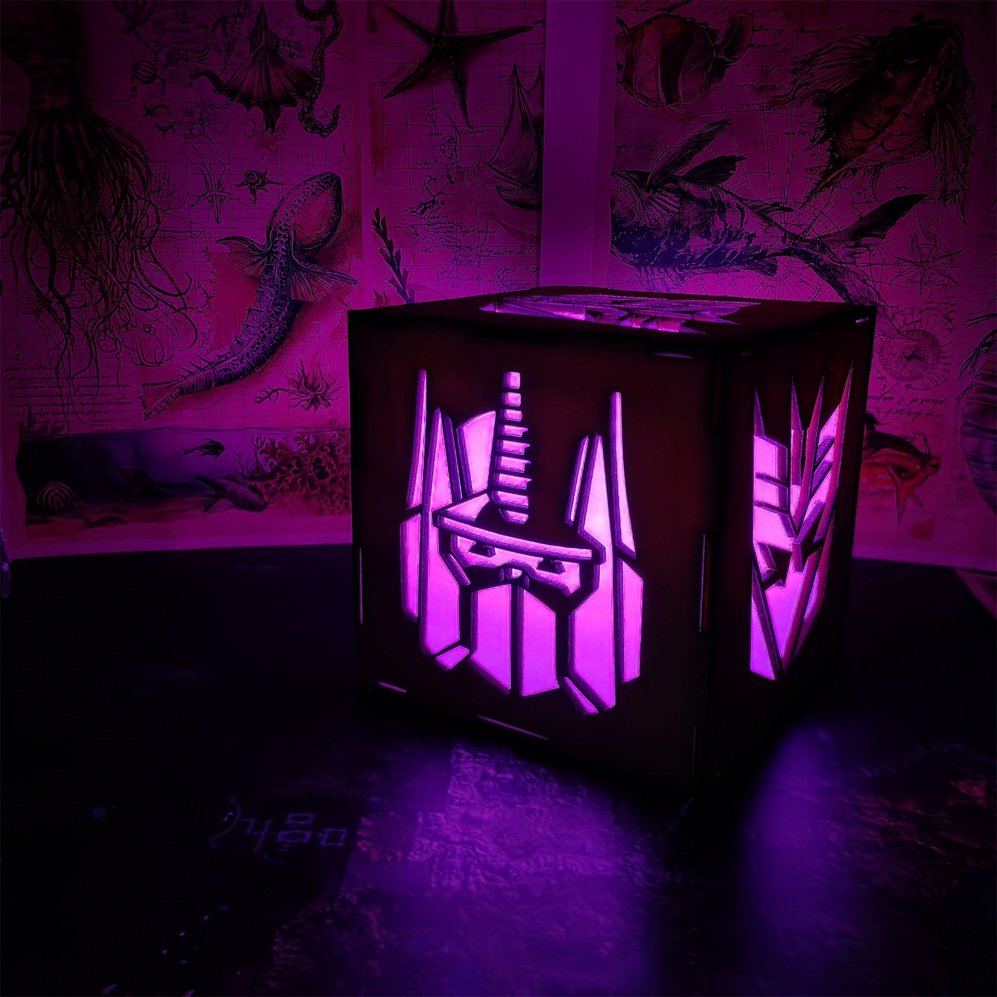 Handmade Car Robot Night Light - Tophatter Daily Deals