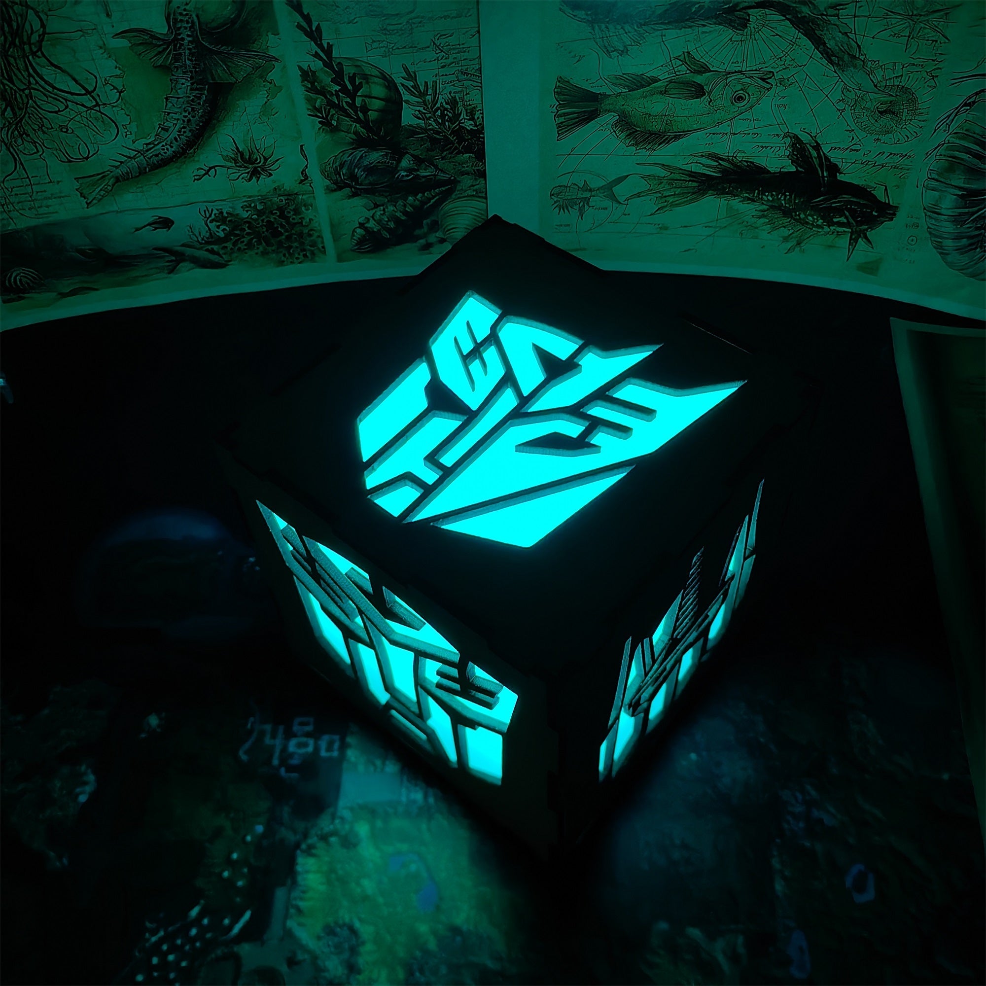 Handmade Car Robot Night Light - Tophatter Daily Deals