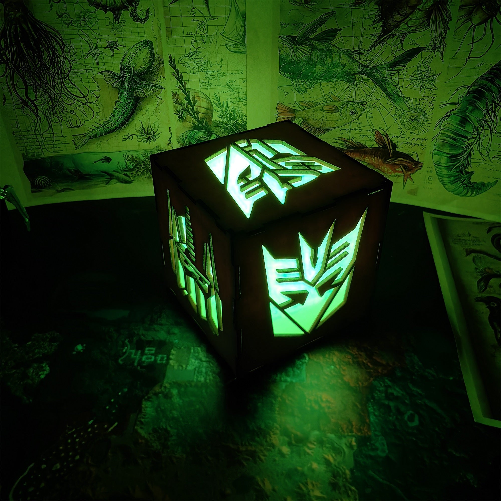 Handmade Car Robot Night Light - Tophatter Daily Deals