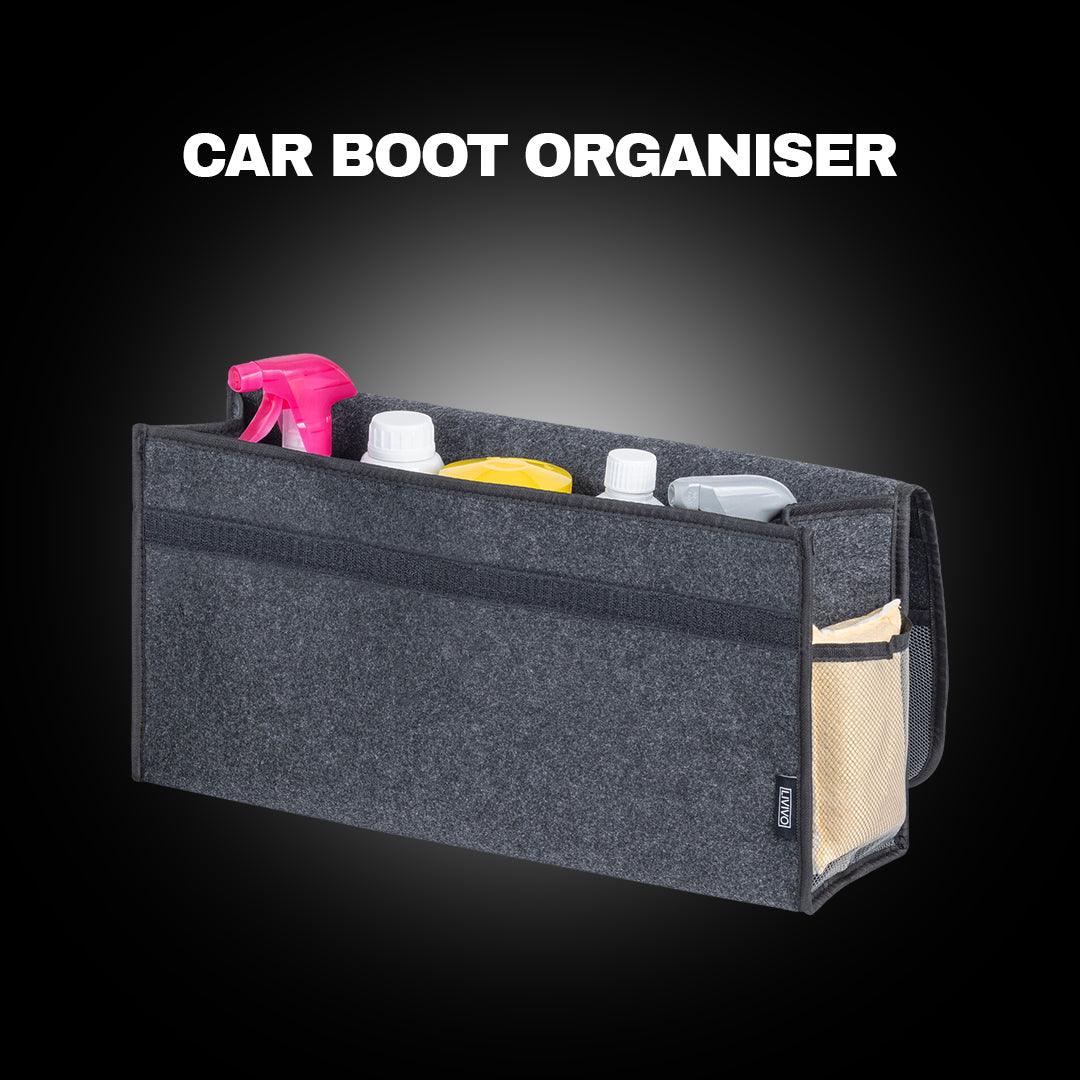 Car Bin Halfords - Car Boot Organiser Large Carpet Storage Bag Tools Travel Tidy Hook Case Car Accessories - Tophatter Daily Deals