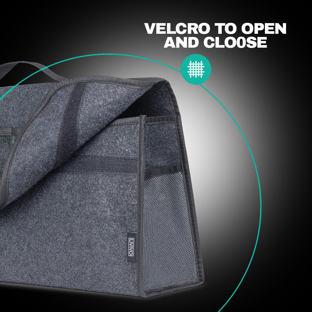 Car Bin Halfords - Car Boot Organiser Large Carpet Storage Bag Tools Travel Tidy Hook Case Car Accessories - Tophatter Daily Deals