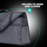 Car Bin Halfords - Car Boot Organiser Large Carpet Storage Bag Tools Travel Tidy Hook Case Car Accessories - Tophatter Daily Deals