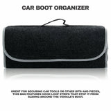 Best Car Boot Organiser - Car Boot Tidy Bag Storage Box Collapsible Trunk Organiser Travel Holder Black UK Car Accessories - Tophatter Daily Deals