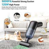 Best Cordless Vacuum Cleaner UK - Handheld Vaccum Mini Power Suction USB Rechargeable Apparel & Accessories - Tophatter Daily Deals