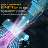 Best Cordless Vacuum Cleaner UK - Handheld Vaccum Mini Power Suction USB Rechargeable Apparel & Accessories - Tophatter Daily Deals