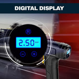 Air Compressor for Tyres Inflation - Cordless 12V Electric Car Tyre Inflator Pump Portable Tire Air Compressor Pump Apparel & Accessories - Tophatter Daily Deals