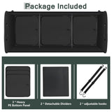 Car Boot Organiser - Heavy Duty Collapsible Foldable Tidy Pocket Storage Car Accessories - Tophatter Daily Deals