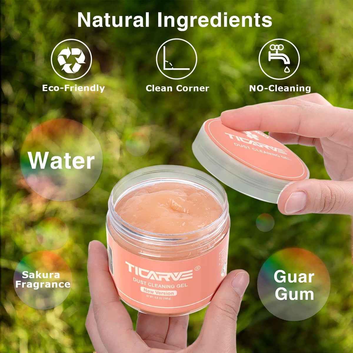Professional Car Interior Cleaner - Cleaning Gel for Car Cleaning Putty Auto Detailing Gel Car Interior Dust Car Accessories - Tophatter Daily Deals