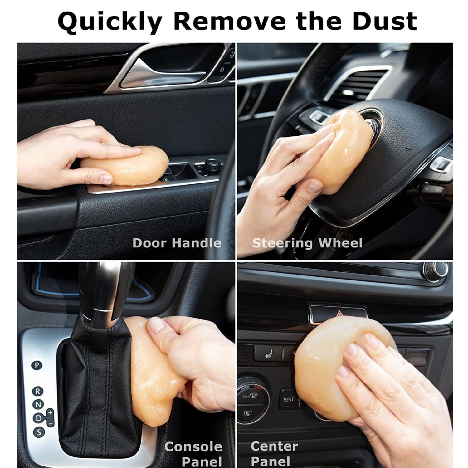 Professional Car Interior Cleaner - Cleaning Gel for Car Cleaning Putty Auto Detailing Gel Car Interior Dust Car Accessories - Tophatter Daily Deals